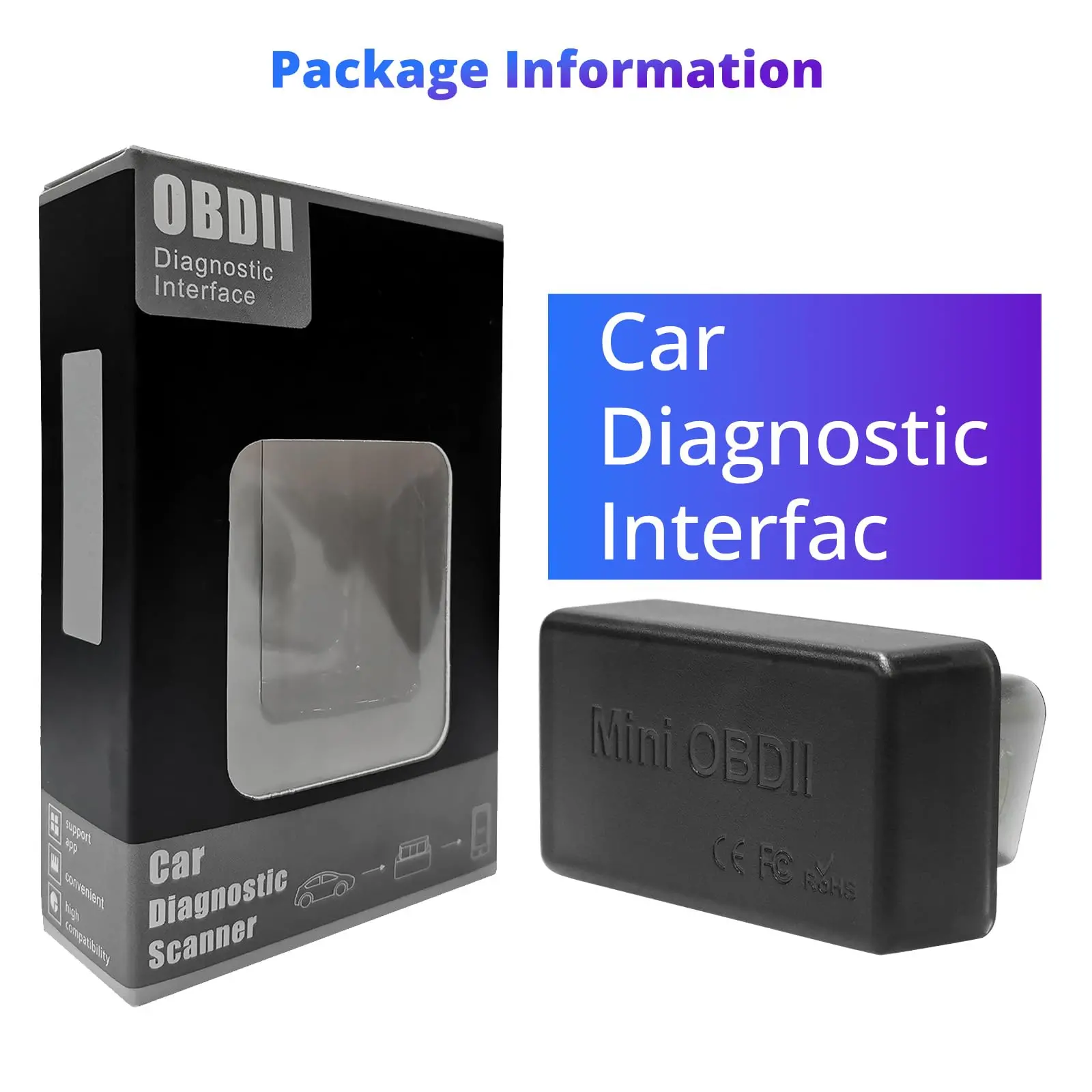 ATOTO AC-4450 Scanner Diagnostico Bluetooth OBDII/OBD2 per Autoradio Android Serie A5/A6/S8/P9/X10, Compatibile con App Torque - Image 5